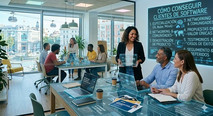 Cómo conseguir clientes para desarrollo de software Cómo conseguir clientes para desarrollo de software