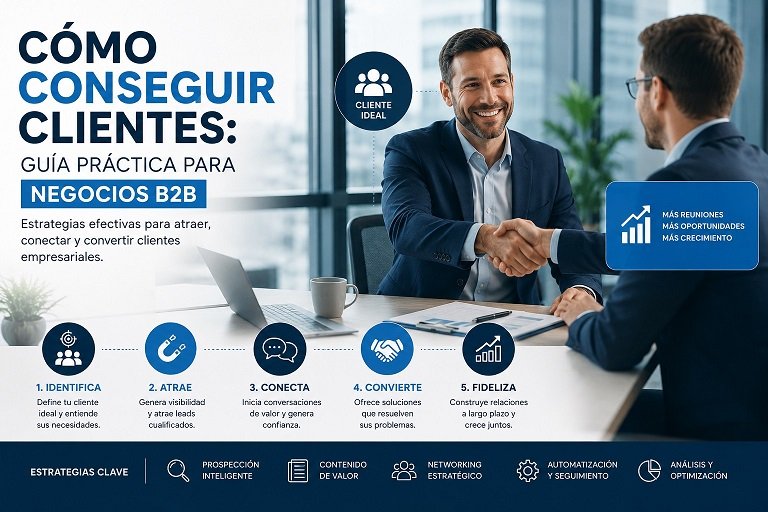 Cómo conseguir clientes